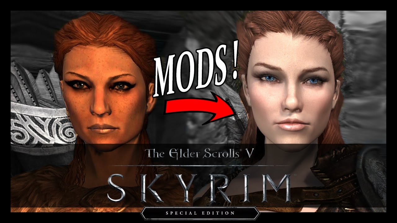 ps4 skyrim character mods