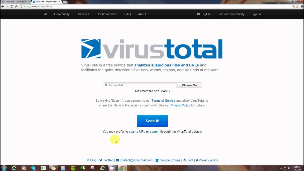 How to scan downloads for viruses before downloading software